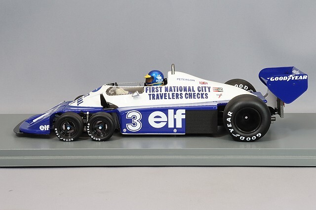 スパーク 1/18 ティレル P34 1977 F1 ドイツGP #3 R.ピーターソン 
