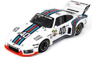 ポルシェ９３５　　１９７６ルマン ☆予約品☆ スパーク 1/18 ポルシェ 935 1976 ルマン24H 4位 #40