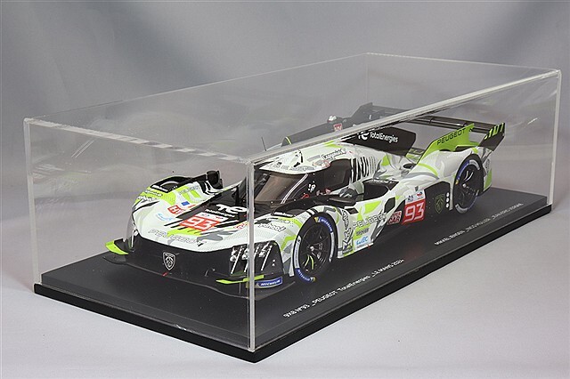 spark スパーク 1/43 プジョー 9x8 93号車 2024年モデル PEUGEOT 9X8 #93 LEMANS 2024 MODEL CAR W/ DISPLAY CASE 1/43