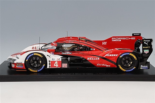 スパーク 1/18 ポルシェ 963 PENSKE 2024 ルマン24H #4 M.ジャミネ/F
