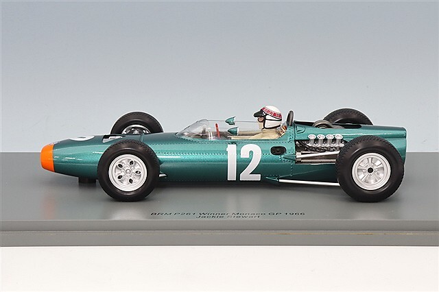 スパーク 1/18 BRM P261 #12 ウィナー モナコGP 1966 J.スチュワート