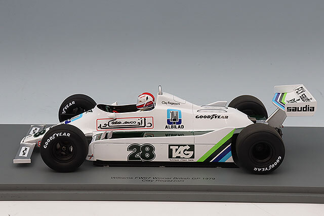 スパーク 1/18 ウィリアムズ FW07 F1 1979 イギリスGP ウィナー #28 C