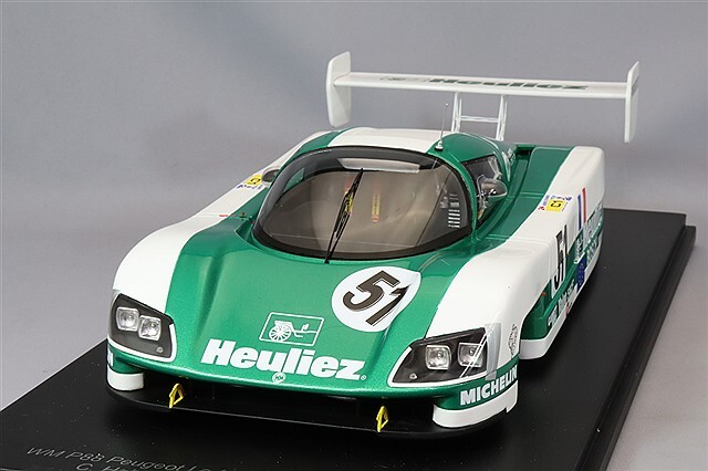 スパーク 1/18 WM P88 プジョー 1988 ルマン24H #51 C.ハルディ/R 