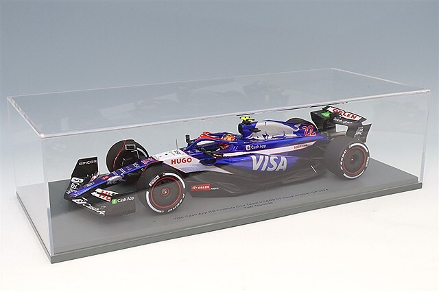 1/18 ビザ キャッシュ F1 RB VCARB01 角田裕毅 PMA MINICHAMPS 1/18スケール ビザ キャッシュ RB F1チーム VCARB 01