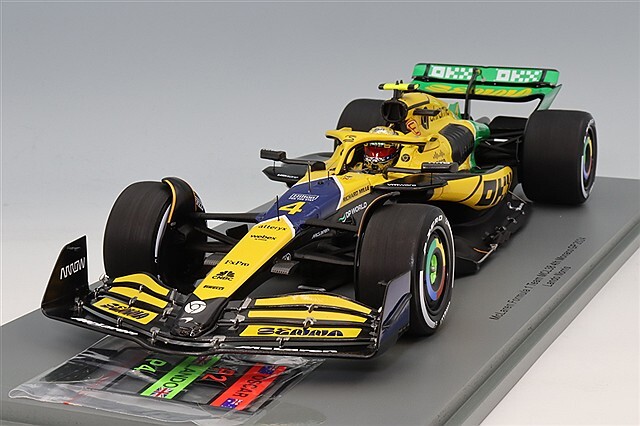 スパーク 1/18 マクラーレン F1チーム MCL38 2024 F1 モナコGP 4位 #4