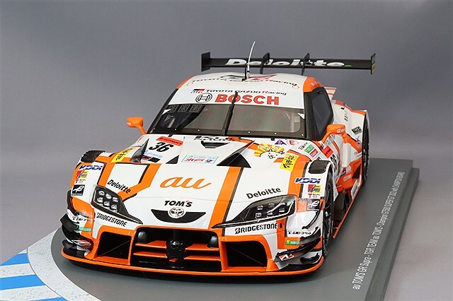 ☆予約品☆ スパーク 1/18 au トムス GR スープラ TGR TEAM au TOM