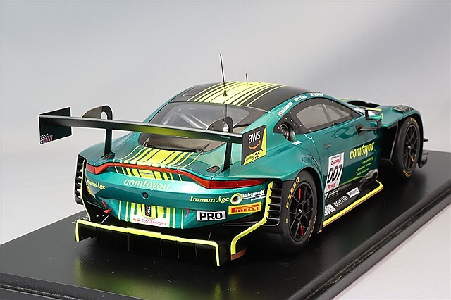 アストンマーチン Vantage GT3 1/18 メタリックグリーン 1/18 AUTOart ASTON MARTIN VANTAGE V12 GT3 2013 (GREEN)(2