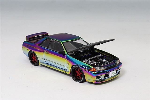 宮沢模型流通限定】 POP RACE x XCARTOYS 1/64 日産 スカイライン GT-R