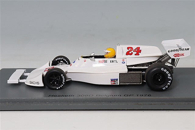 スパーク 1/43 ヘスケス 308D 1976 F1 ベルギーGP #24 H.アートル