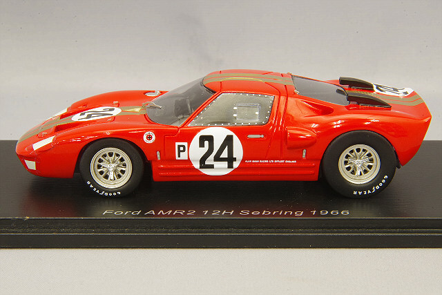 HP-2 40 フォード ミニカー 赤 CMR CMR43053 1/43 フォード GT40 MK II #3 24h ルマン 1966