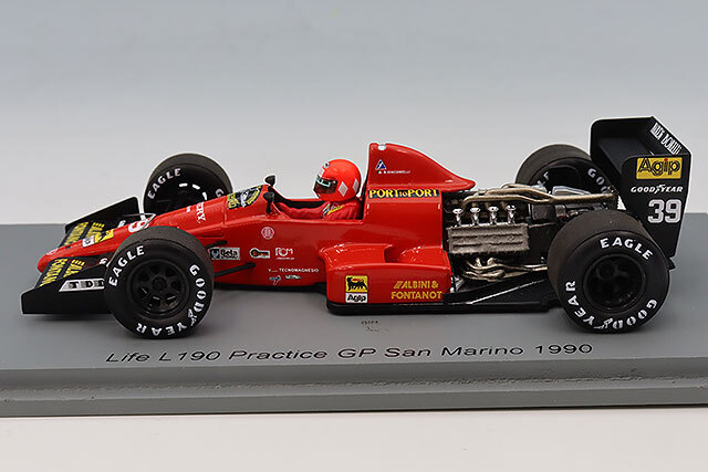 1/43 ライフL190　G.ブラバム　CPモデル　F1 1990 LIFE 1/43 ライフL190 G.ブラバム CPモデル F1 1990 LIFE - メルカリ