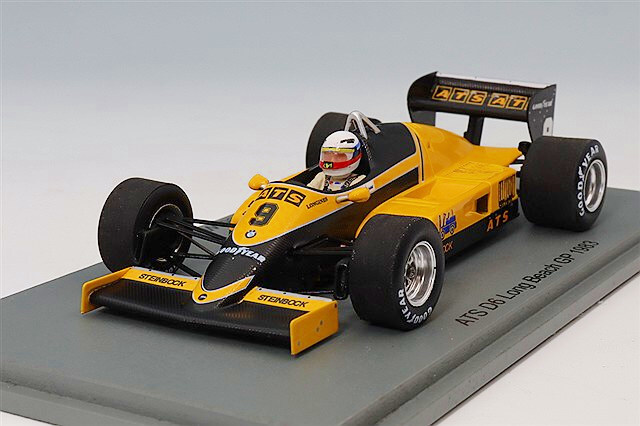 スパーク 1/43 ATS D6 1983 F1 ロングビーチGP #9 M.ヴィンケルホック
