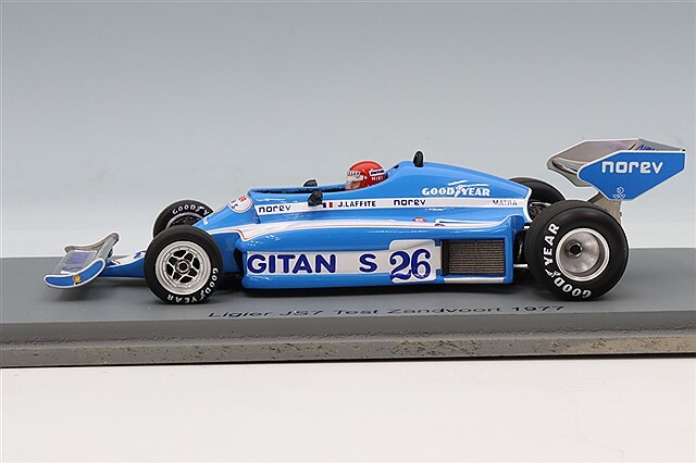 スパーク 1/43 リジェ JS7 1977 F1 ザントフォールト テスト #26 N.ラウダ