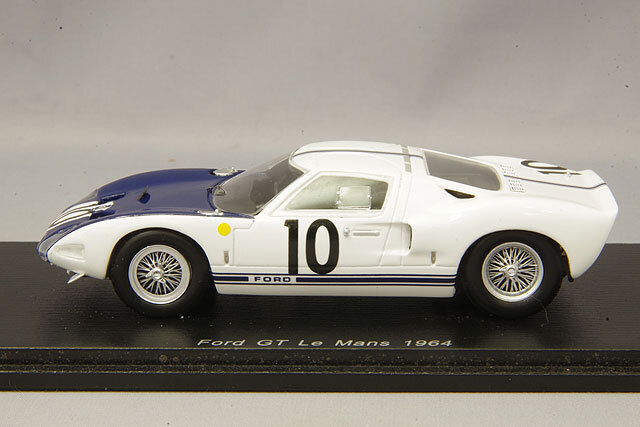 ソリド 1/43 フォード GT ルマン solido FORD GT スパーク 1/43 フォード GT 1964 ルマン24H #10 P.ヒル/B.マクラーレン