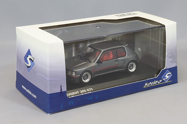 ソリド 1/43 プジョー 205 ディンマ (T16) グレー