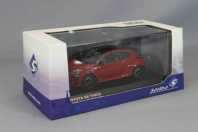 ソリド 1/43 トヨタ ヤリス GR レッド