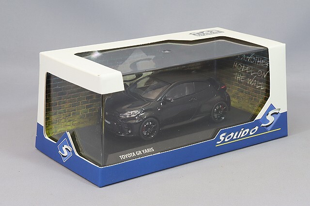 ソリド 1/43 トヨタ ヤリス GR ブラック