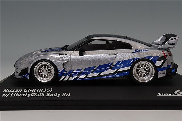 ソリド 1/43 日産 GT-R (R35) リバティウォーク シルエット 2020
