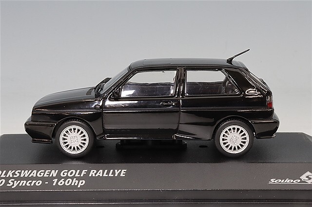 ソリド 1/43 フォルクスワーゲン ゴルフ ラリー 1989 ブラック