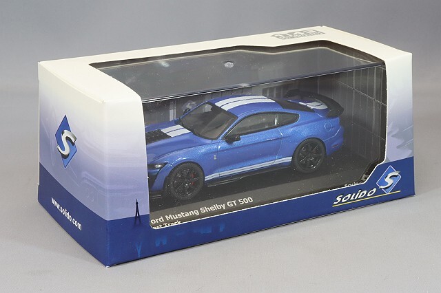 ソリド 1/43 フォード マスタング GT500 2020 ブルー