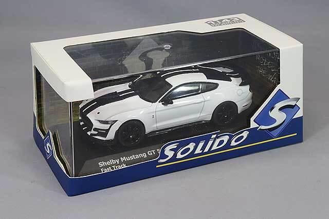 ソリド 1/43 シェルビー マスタング GT500 2020 ホワイト/ブラック
