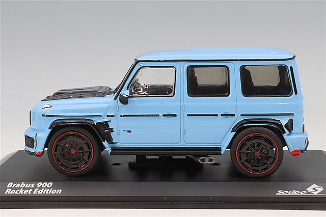 ソリド 1/43 ブラバス ロケット 900 2021 チャイナブルー