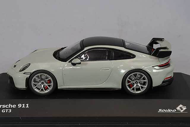 ソリド 1/43 ポルシェ 992 GT3 2021 グレー
