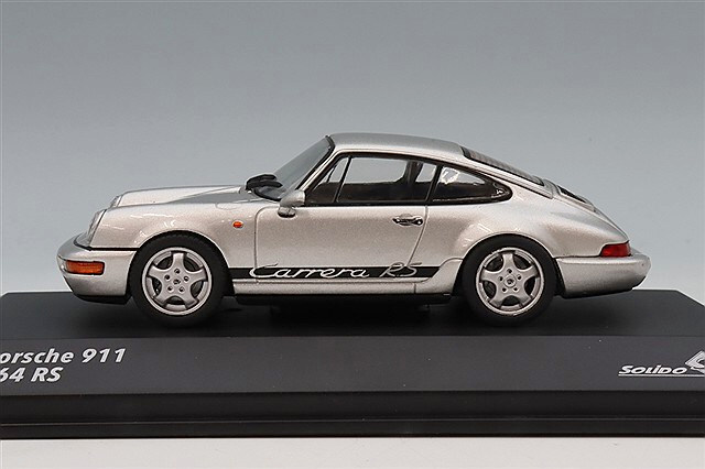 ポルシェ製のソリ ソリド 1/43 ポルシェ 911 (964) RS 1994 シルバー