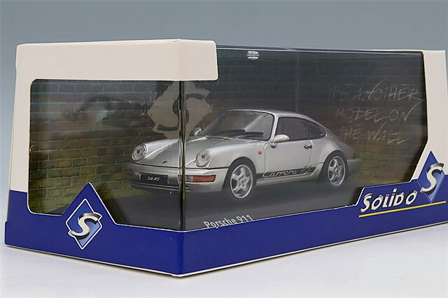 ソリド 1/43 ポルシェ 911 (964) RS 1994 シルバー