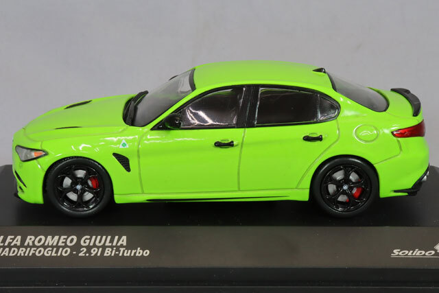 BBR アルファロメオ ジュリア 1/43 SOLIDO solido 1/43 Alfa Romeo Giulia Quadrifoglio レッド