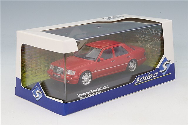 ソリド 1/43 メルセデスベンツ W124 E60 AMG 1994 レッド