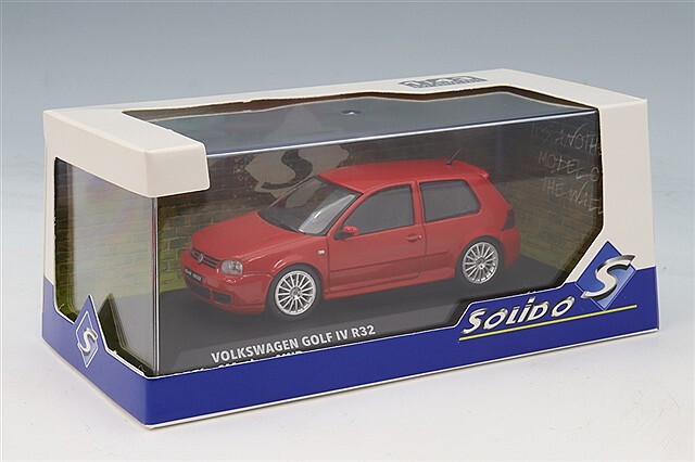ソリド 1/43 フォルクスワーゲン ゴルフ IV R32 2003 レッド