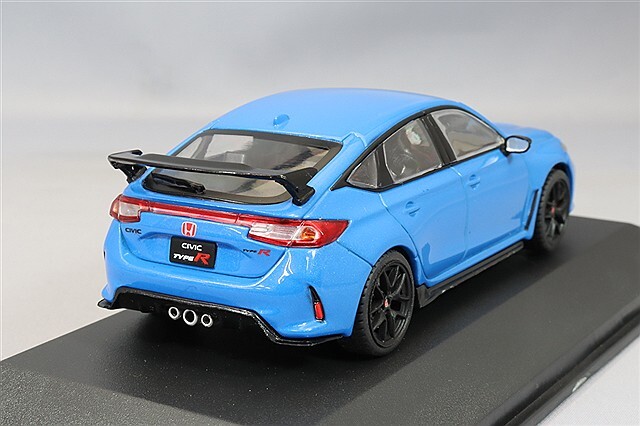 EBBRO 1/43　ホンダ　シビック　タイプR　2017　ブルー エブロ1/43 ホンダ シビック タイプR FK8 2017 ｜ミニカー