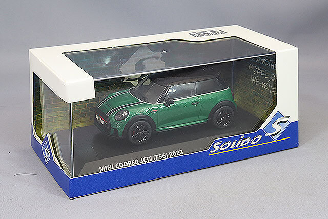 ソリド 1/43 ミニ クーパー ジョン クーパー ワークス 2023 グリーン