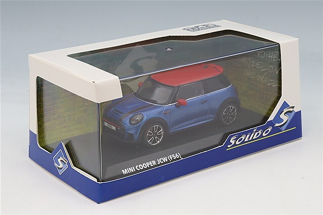 ソリド 1/43 ミニ クーパー ジョンクーパーワークス 2023 ブルー