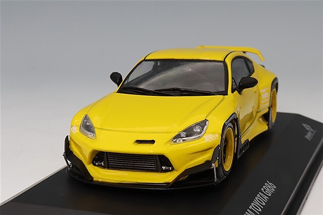 ソリド 1/43 パンデム トヨタ GR86 2022 イエロー