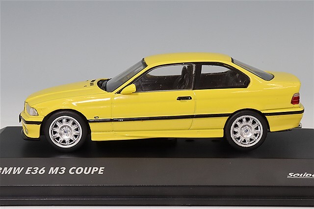 ソリド 1/43 BMW M3 クーペ 1999 イエロー