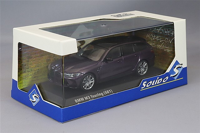 ソリド 1/43 BMW G81 M3 ツーリング 2023 バイオレット