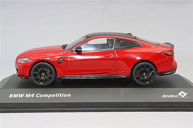 ソリド 1/43 BMW M4 コンペティション 2023 レッド