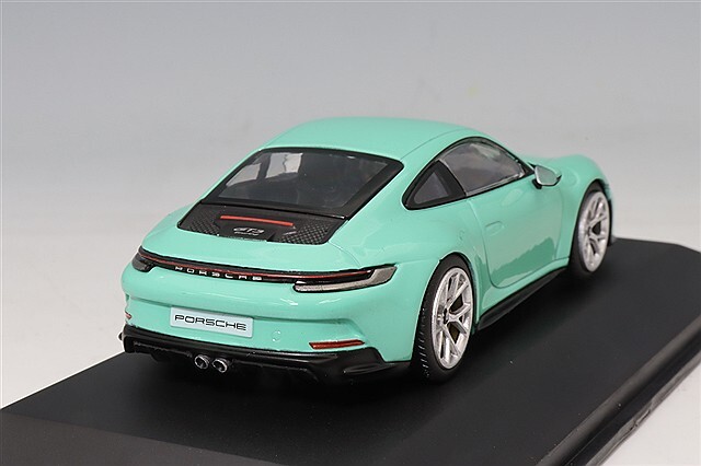 まあちゃん1/43 ポルシェ 911 (992) S/T シェードグリーン ソリド 1/43 ポルシェ 911 (992) GT3 ツーリング 2023 ミントグリーン