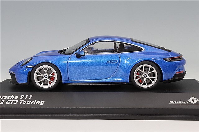 ソリド 1/43 ポルシェ 911 992 GT3 ツーリング 2023 ブルー