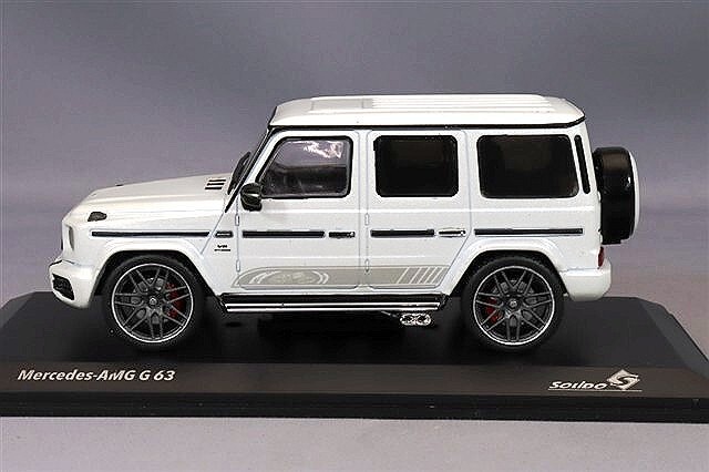 ソリド 1/43 メルセデス AMG G63 2022 ホワイト