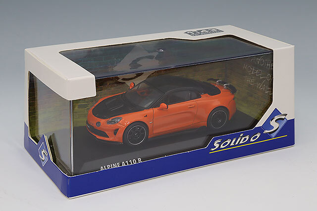 ソリド 1/43 アルピーヌ A110 ラジカル 2023 オレンジ