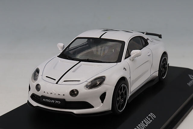 ソリド 1/43 アルピーヌ A110 ラジカル 70 2024 (ホワイト)