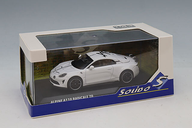 ソリド 1/43 アルピーヌ A110 ラジカル 70 2024 (ホワイト)
