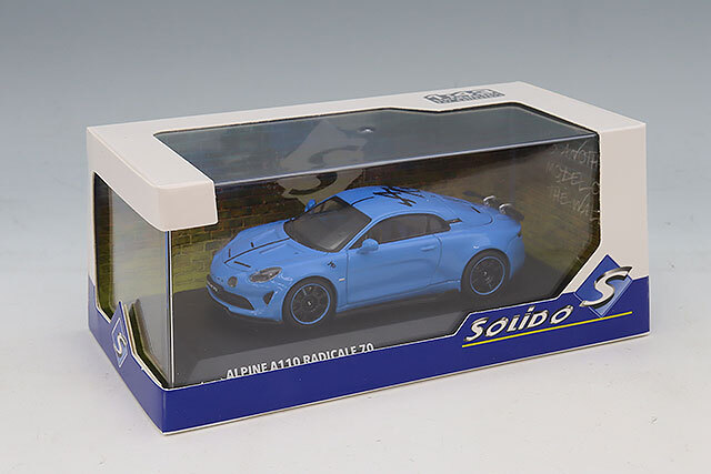 ソリド 1/43 アルピーヌ A110 ラジカル 70 2024 (ブルー)