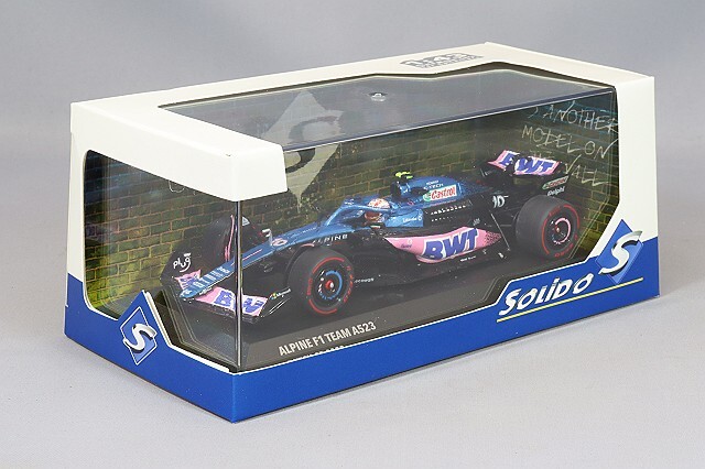 ソリド 1/43 BWT アルピーヌ A523 2023 F1 オランダGP #10 P