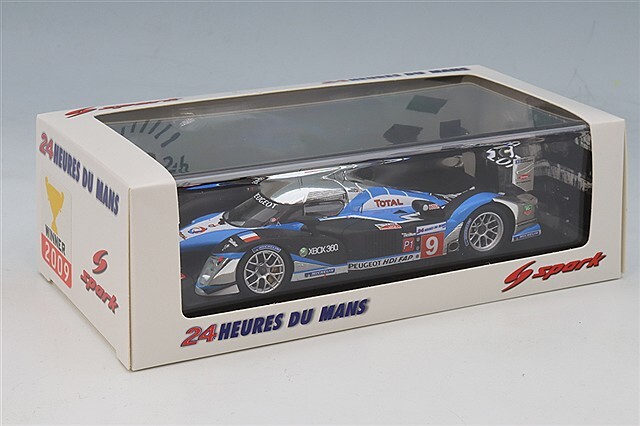 スパーク 1/43 プジョー 908 HDi-FAP 2009 ルマン 24H ウィナー #9 D