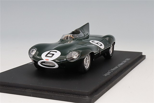 SPARK、スパーク1/43　ジャガーD ルマン24時間 スパーク 1/43 ジャガー Dタイプ 1955 ルマン24H ウィナー #6 M