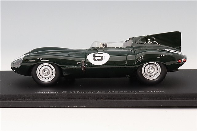 SPARK、スパーク1/43　ジャガーD ルマン24時間 スパーク 1/43 ジャガー Dタイプ 1955 ルマン24H ウィナー #6 M